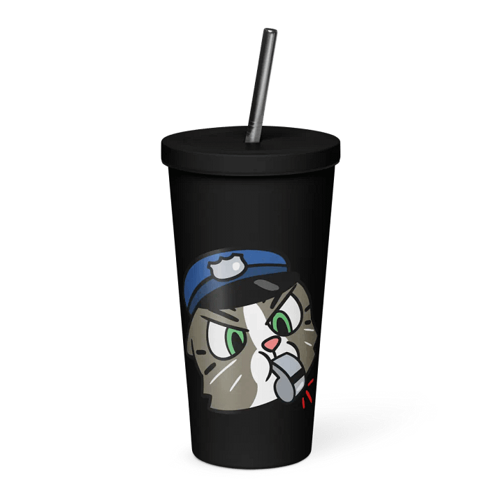 Officer Kitty Cat Tumbler product image (1)