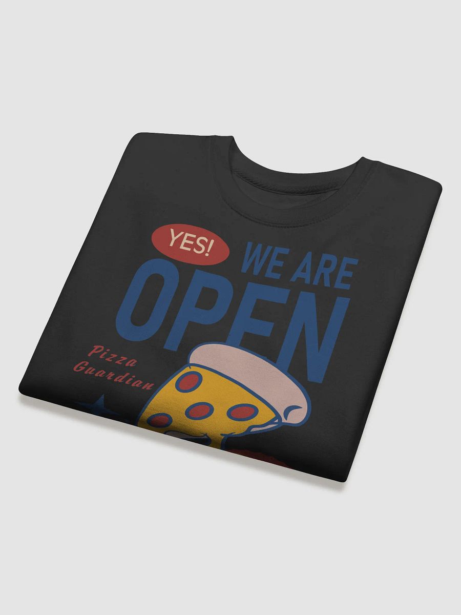 Cheesy Slice Opening hours Sweatshirt product image (4)