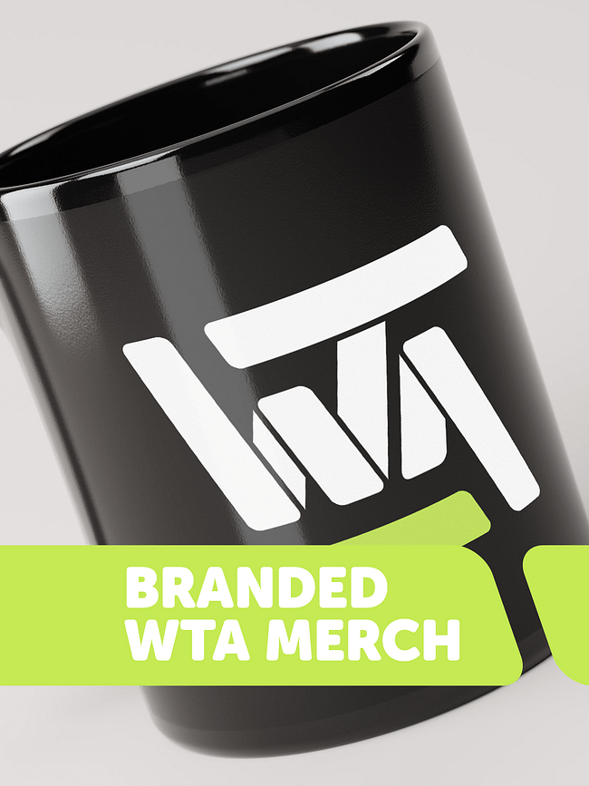 WTA Branded Merch