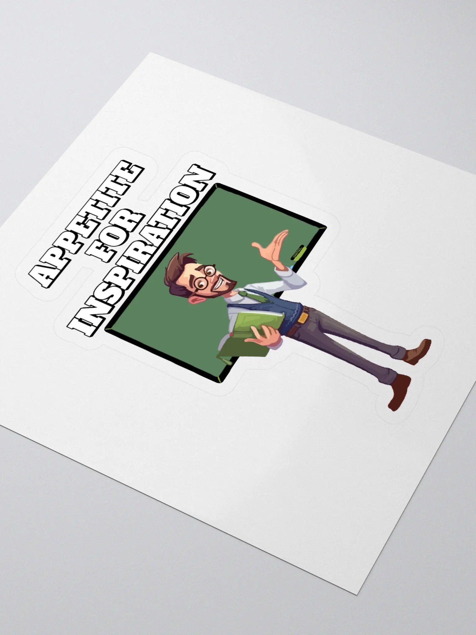 Appetite For Inspiration - Motivation and Inspirational Sticker product image (3)