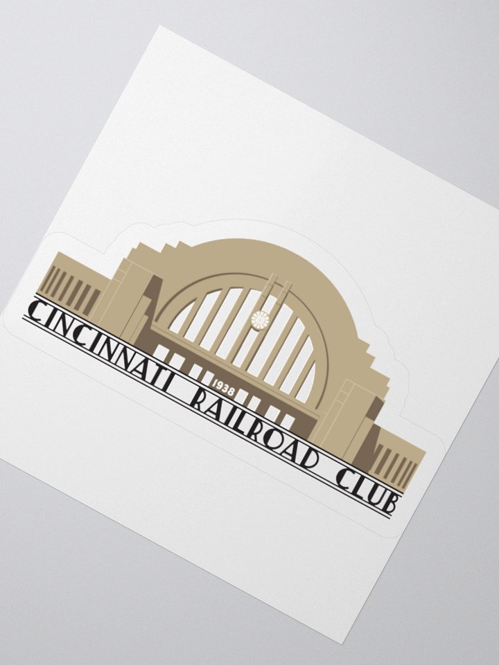 Cincinnati Railroad Club Sticker product image (4)