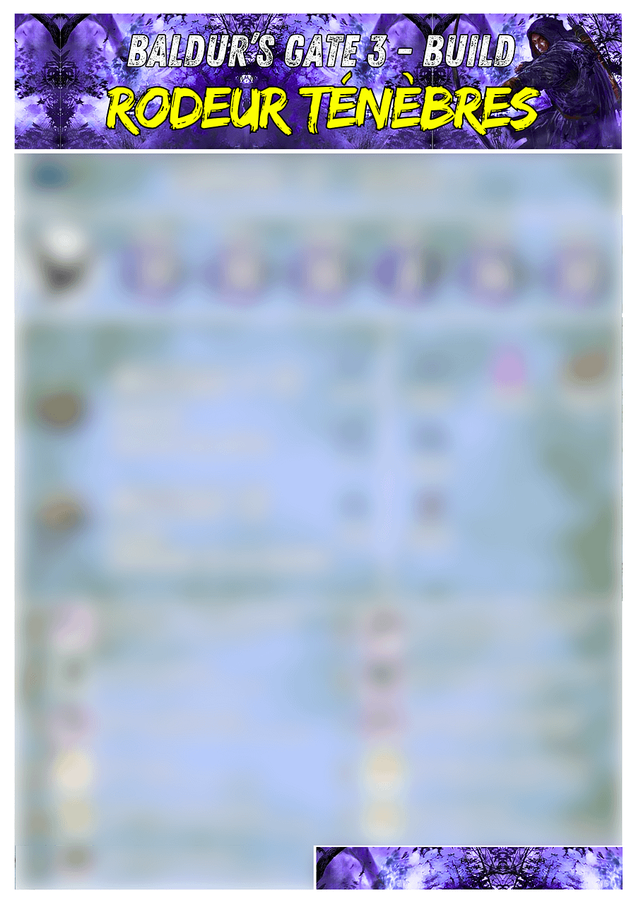PACK de 13 Builds Baldur's Gate 3 product image (2)