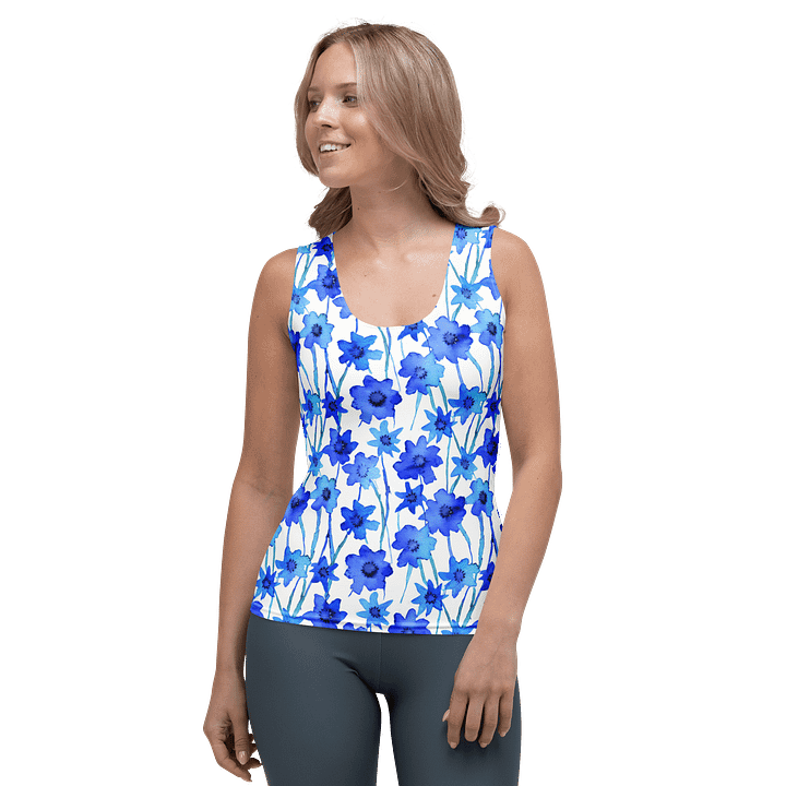 Blue Borage Tank Top product image (1)