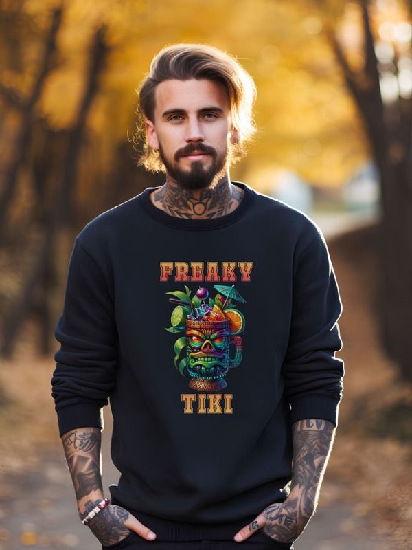 Freaky Tiki Mug Sweatshirt product image (1)
