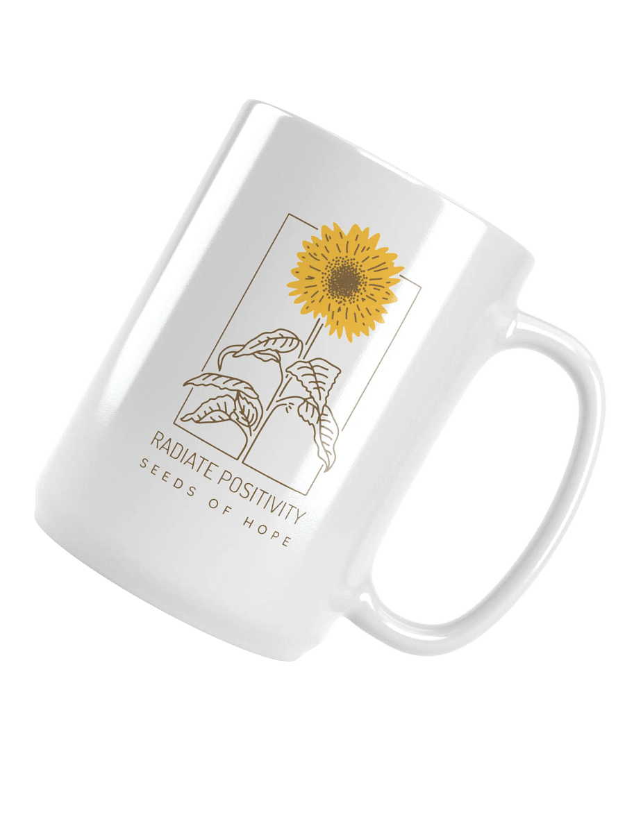 Sunflower Positivity Mug product image (4)
