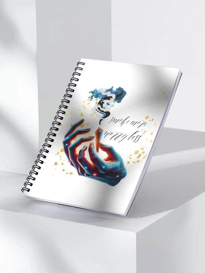 420 smoke more, worry less notebook product image (2)