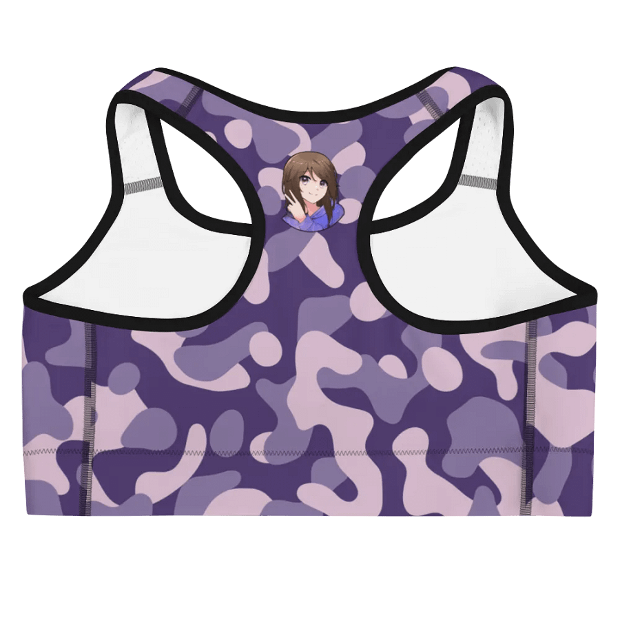 Purple Camo Nova Sports Bra product image (4)