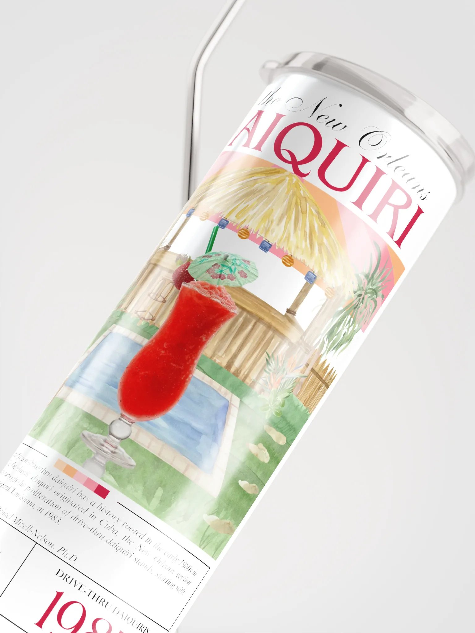 NEW ORLEANS DAIQUIRI TUMBLER - WHITE product image (4)