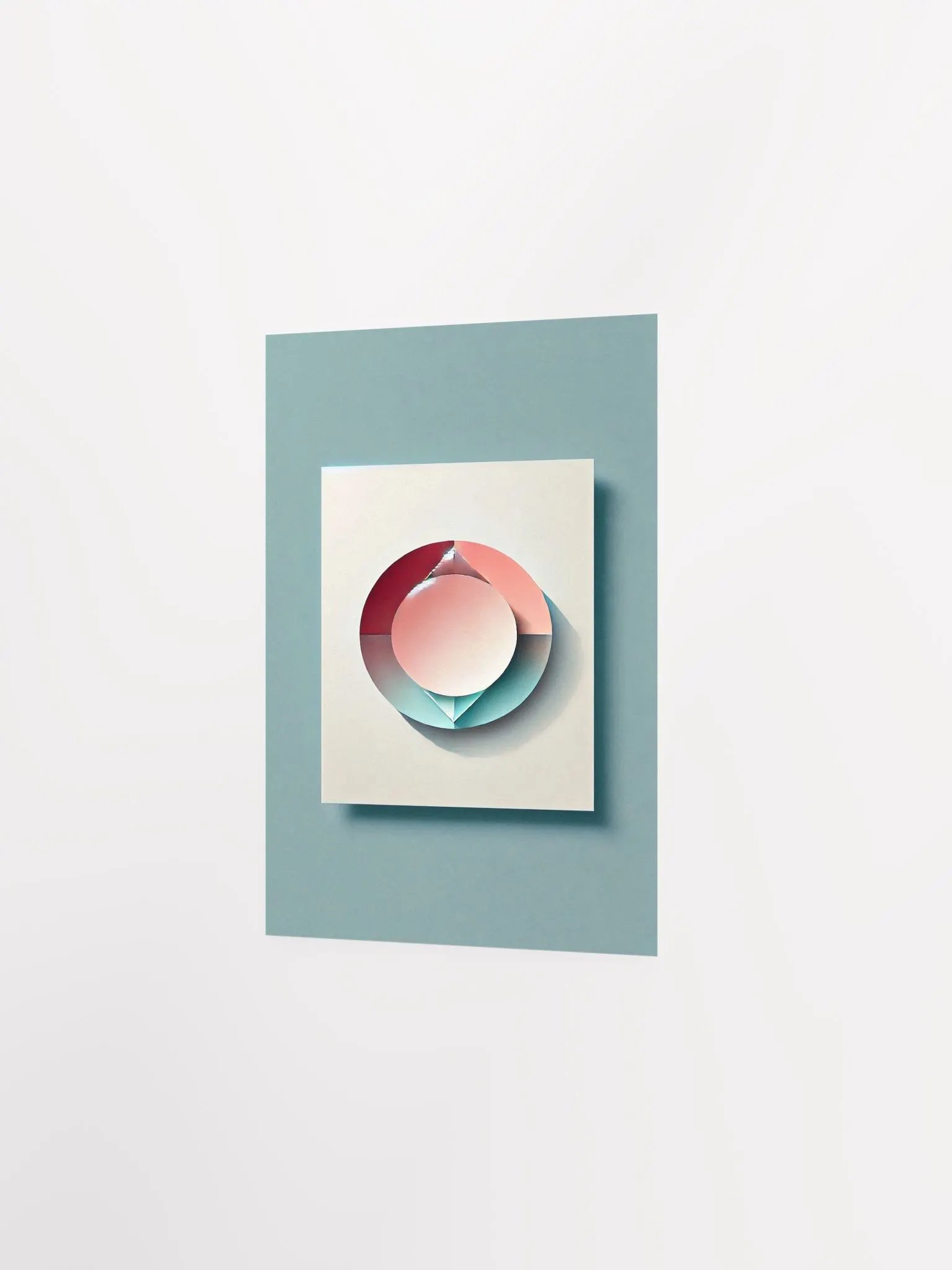 Dimensional Circles Enhanced Matte Poster product image (3)