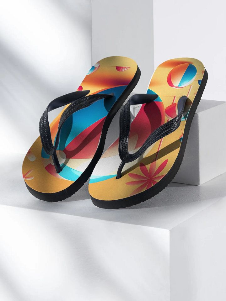Beach Ball Scene Flip Flops product image (2)