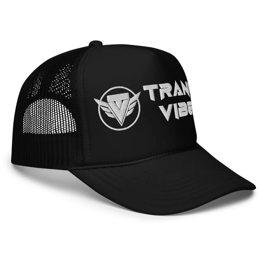 Trance Vibez Solid Foam Trucker Cap product image (5)