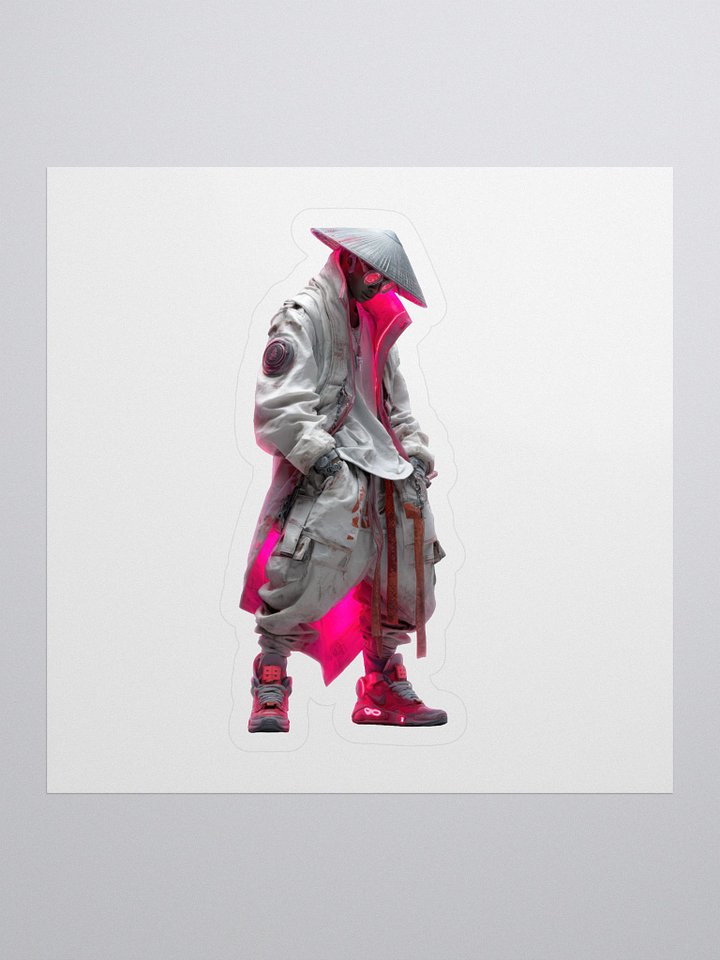 Neon Cyberpunk Kiss Cut Stickers product image (1)