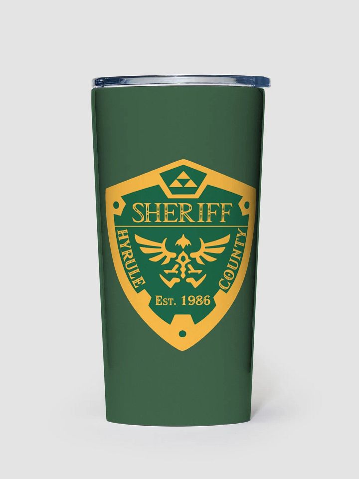 Hyrule County Sheriff 20oz Stainless Steel Tumbler product image (1)