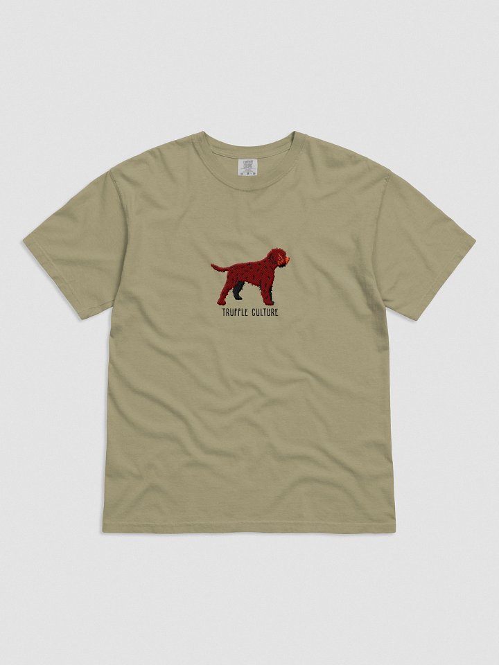 Truffle Culture T-Shirt(Embroidered) of a Lagotto Romagnolo(Liver) product image (1)