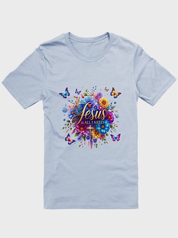 Divine Blooms Gold Script T-Shirt product image (1)