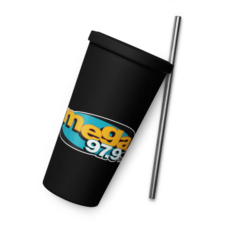 Mega 97.9 Insulated Tumbler with a Straw product image (6)