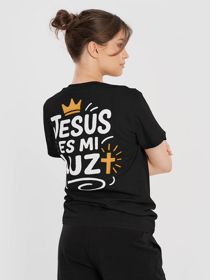 Camiseta Unisex Manga Corta | Jesús es mi luz product image (2)