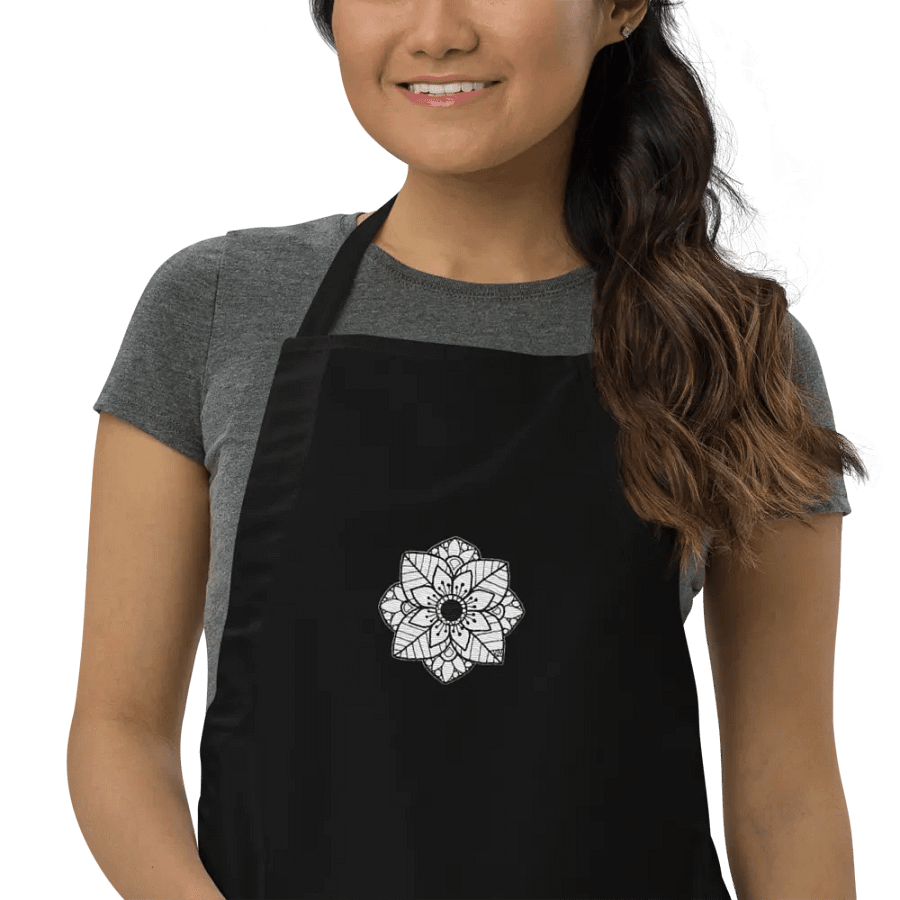 Flower Mandala Embroidered Apron product image (11)