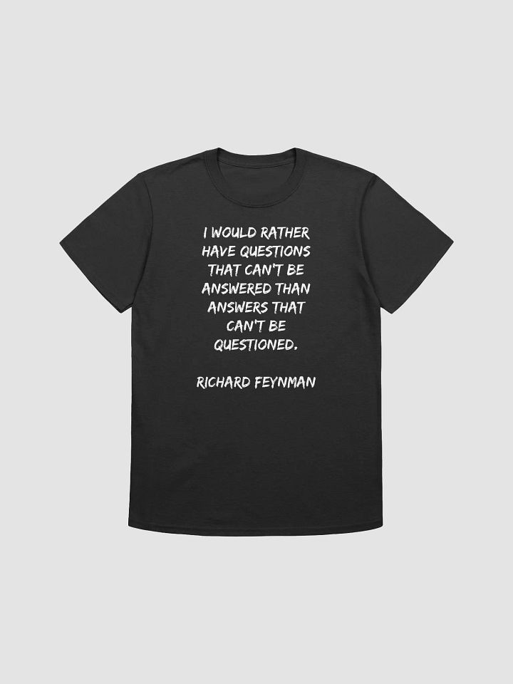Richard Feynman Quote Unisex T-Shirt product image (2)