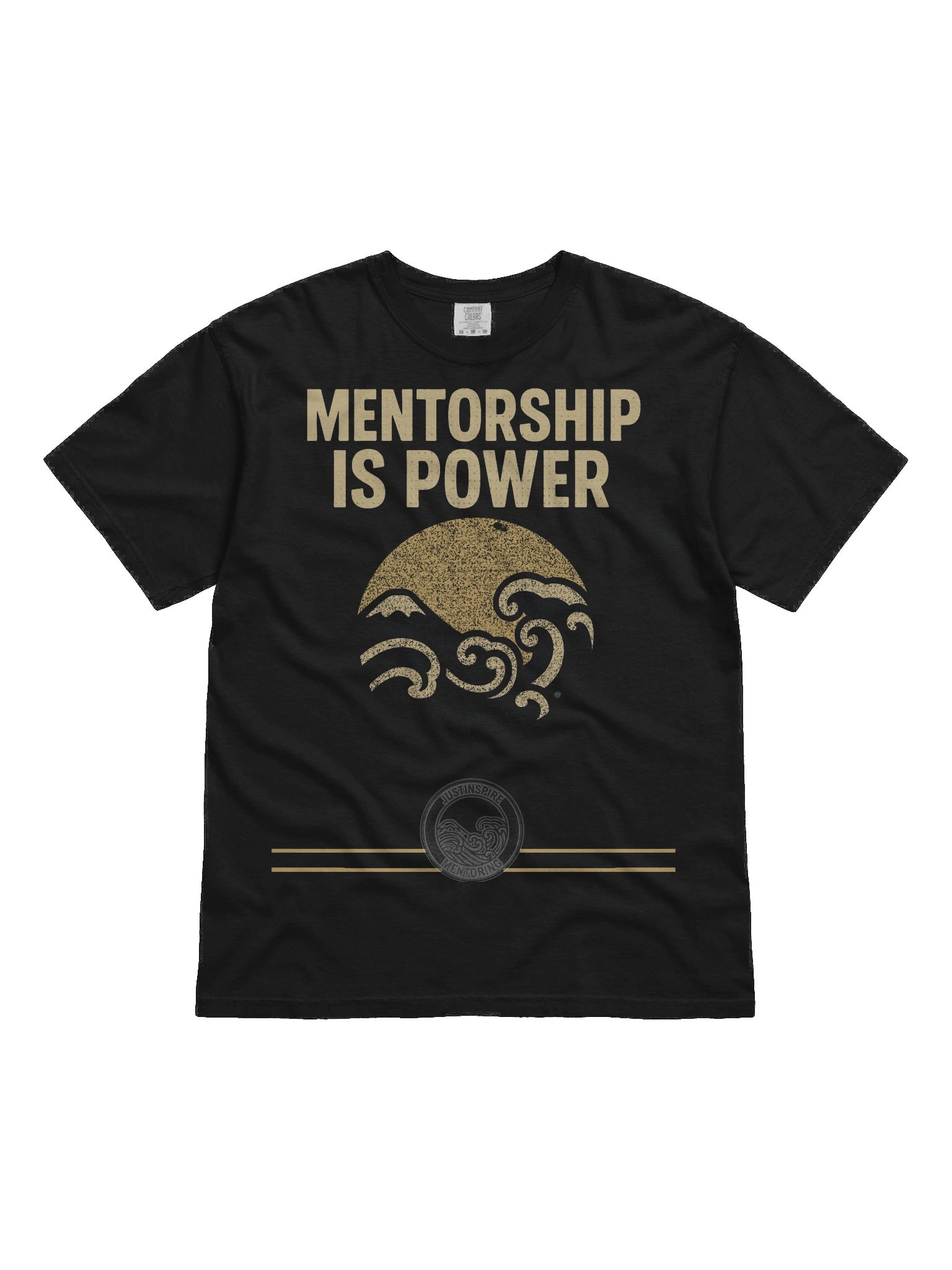 The Mentorship Drop Tee – Core Silhouette Edition (QR Back) product image (3)