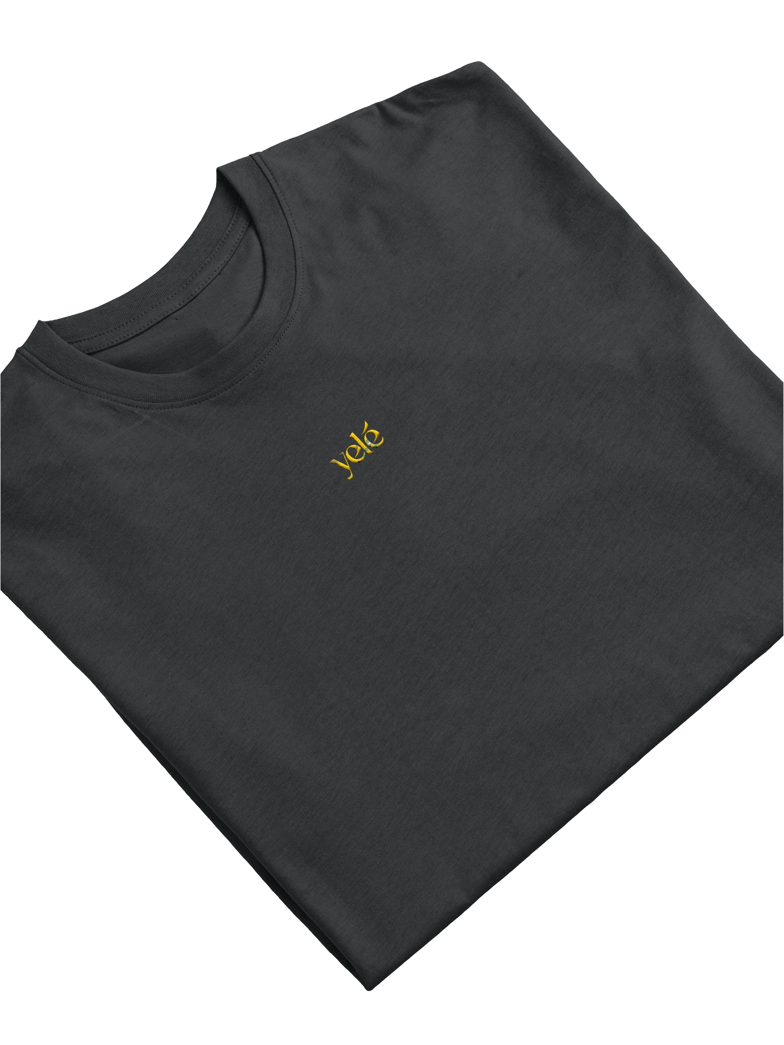 Yele Signature Yellow Stylized Black Tee product image (11)