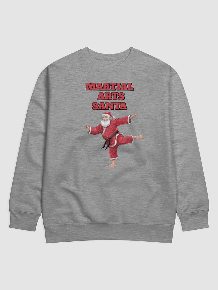 Martial Arts Santa - Funny Christmas Sweatshirt product image (2)