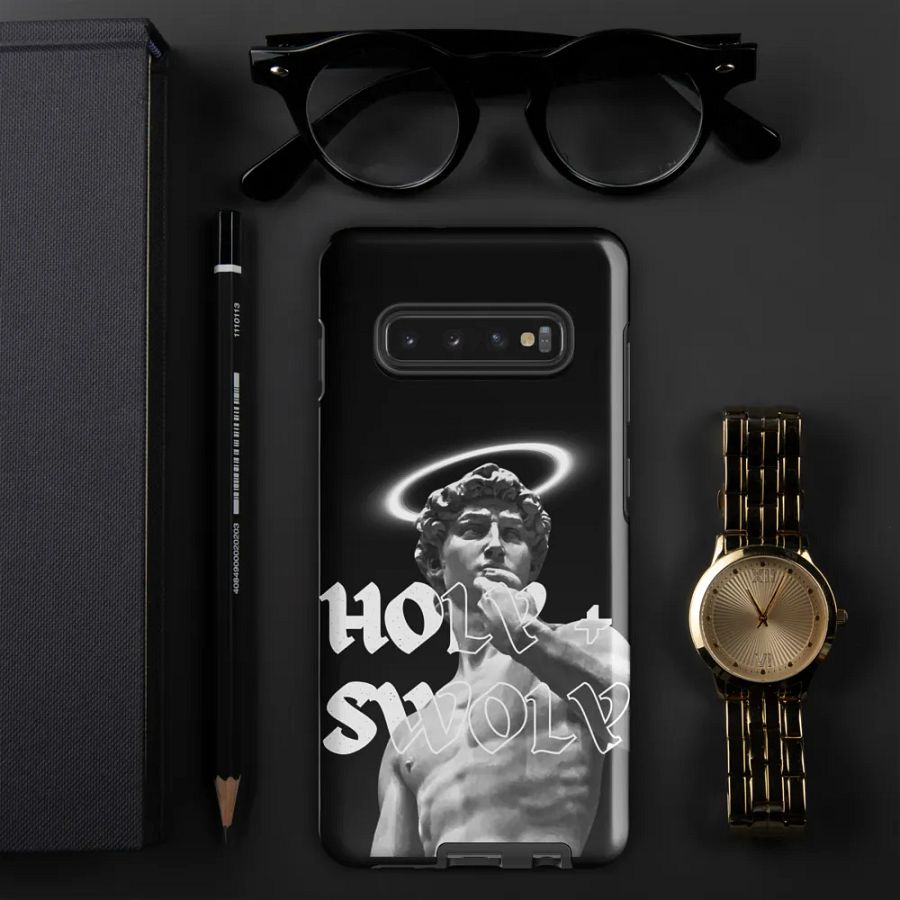 HOLY + SWOLY Samsung Phone Case | David product image (6)