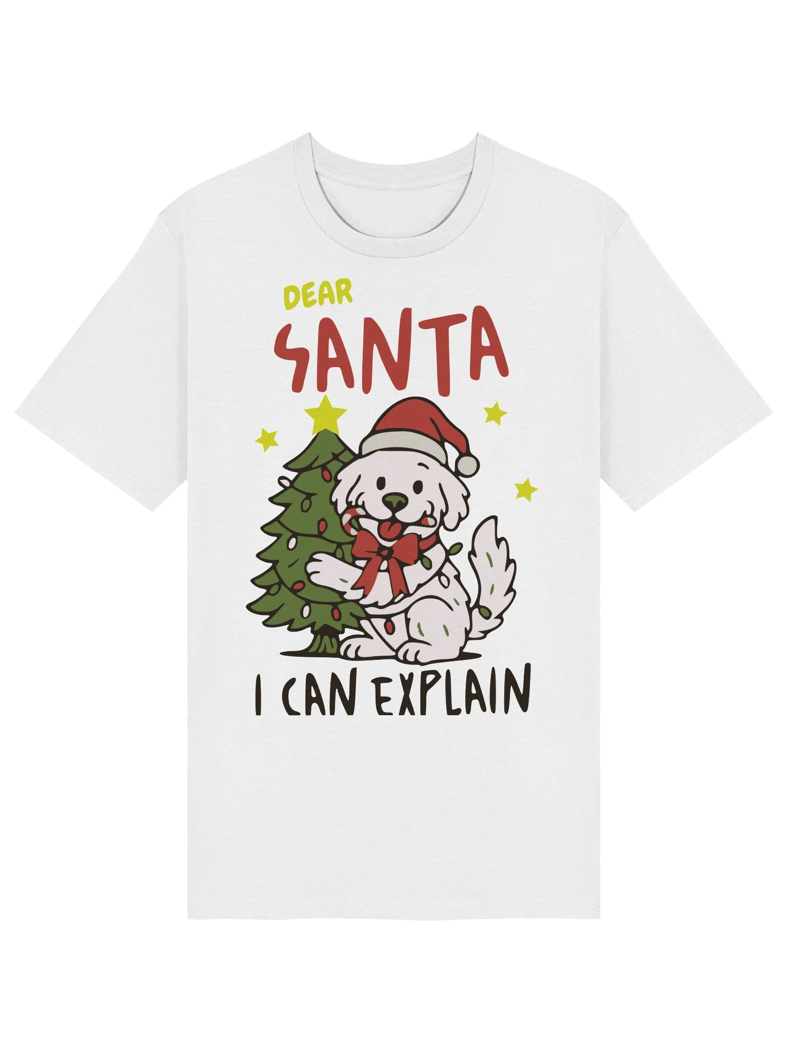 Dear Santa Dog Christmas T-Shirt product image (8)