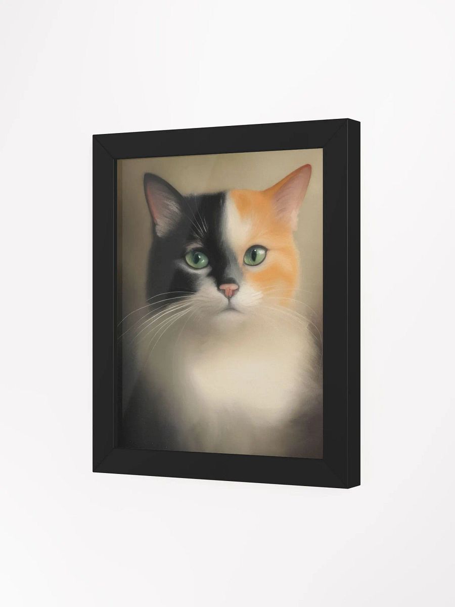 Cat Portrait Framed Matte Poster product image (33)
