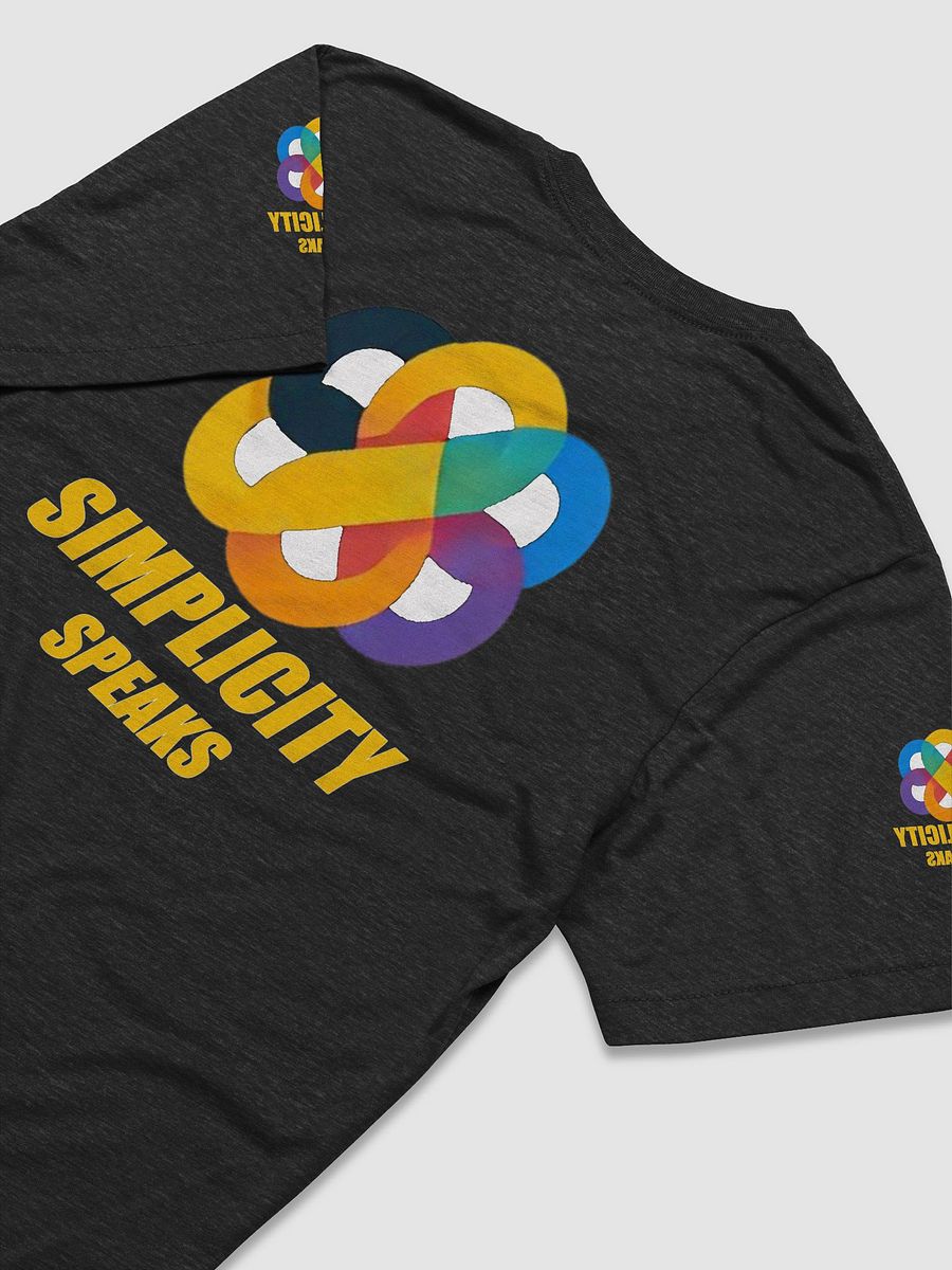 Simplicity Speaks Tri-Color Tee product image (86)