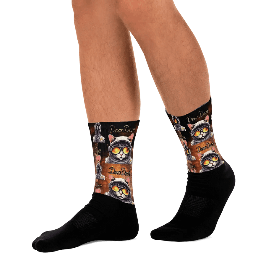 Cosmocat Gamer Socks - in Meowrange product image (11)