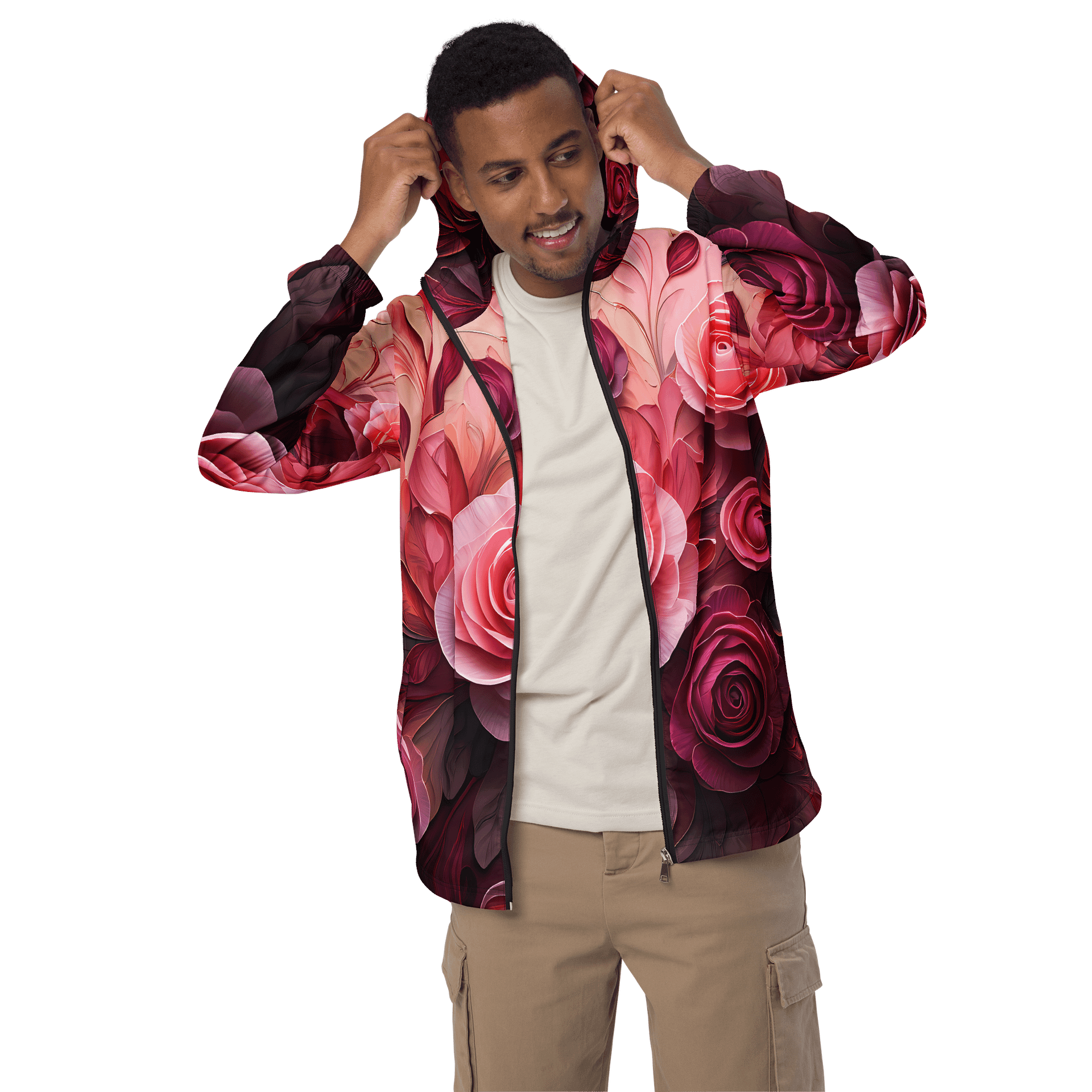 Rose Petal Dreams Windbreaker product image (3)