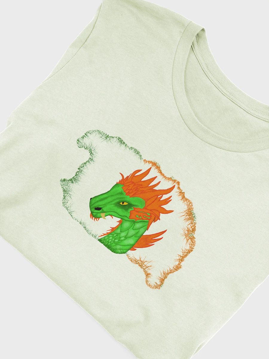 Fierce Dragon Head Illustration T-Shirt product image (5)