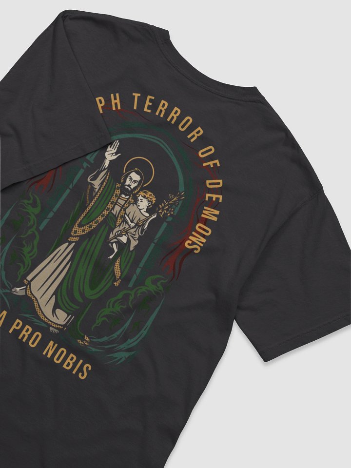 St.Joseph Terror of Demons Heavy Tee product image (2)