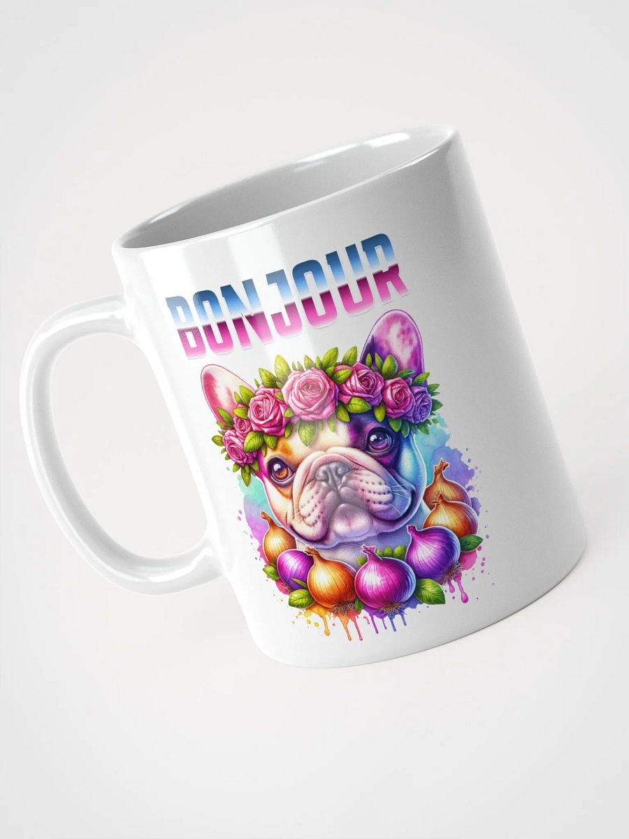 Bonjour Bulldog Rose Crown Mug product image (4)