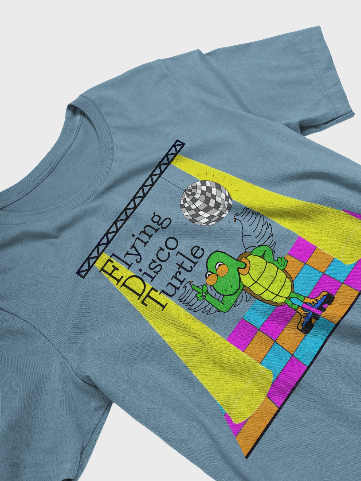 Flying Disco Turtle tee product image (25)