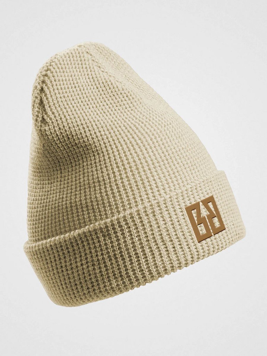 Logo Waffle Beanie (Gold) product image (3)