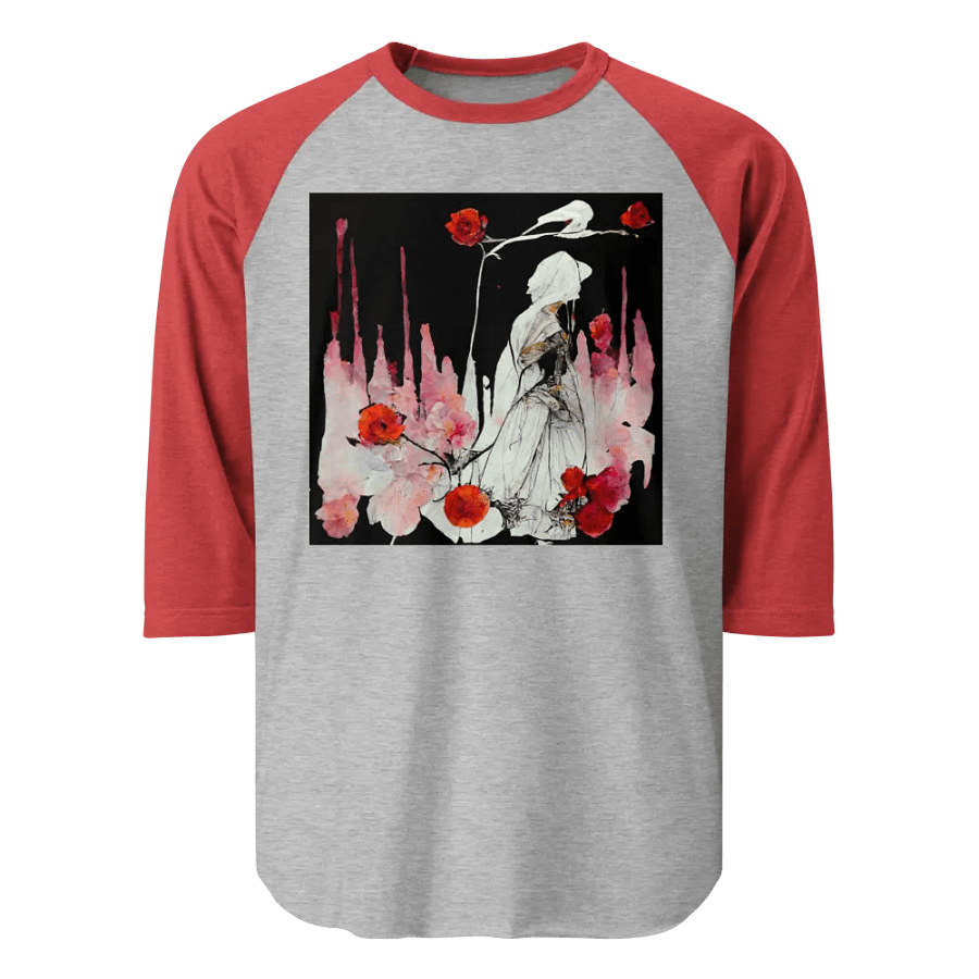 Roses and Shadows Raglan Tee product image (1)