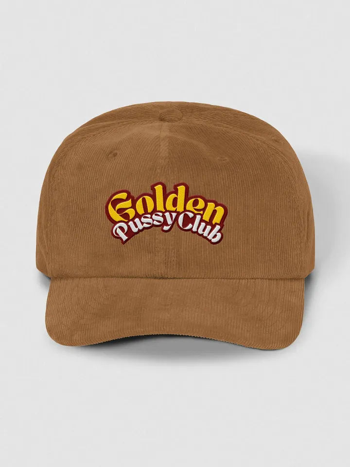 GOLDEN PUSSY CLUB corduroy dad hat product image (2)