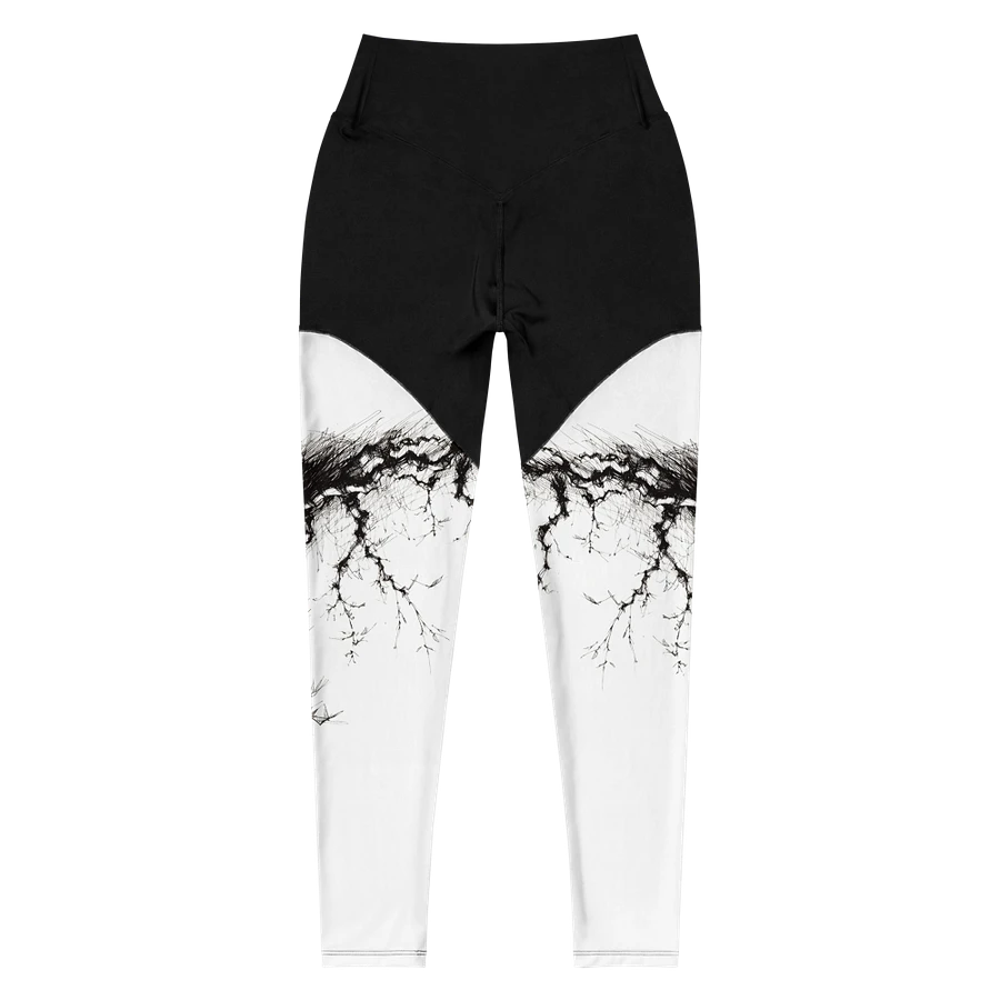 Bamboo Root All-Over Print Sports Leggings product image (16)