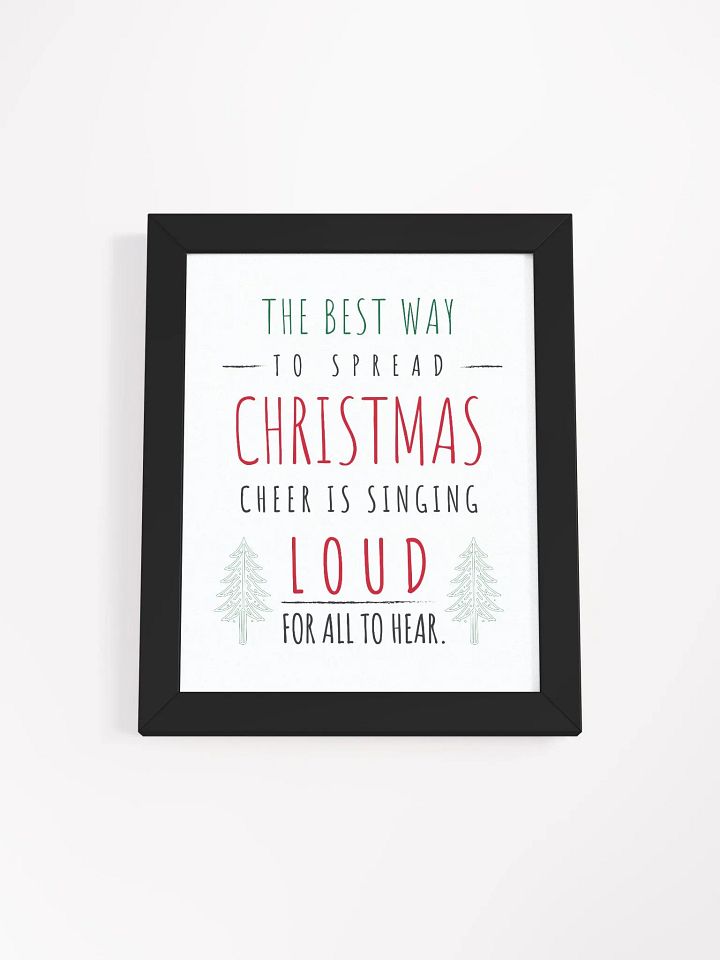 Christmas Cheer Framed Print product image (2)