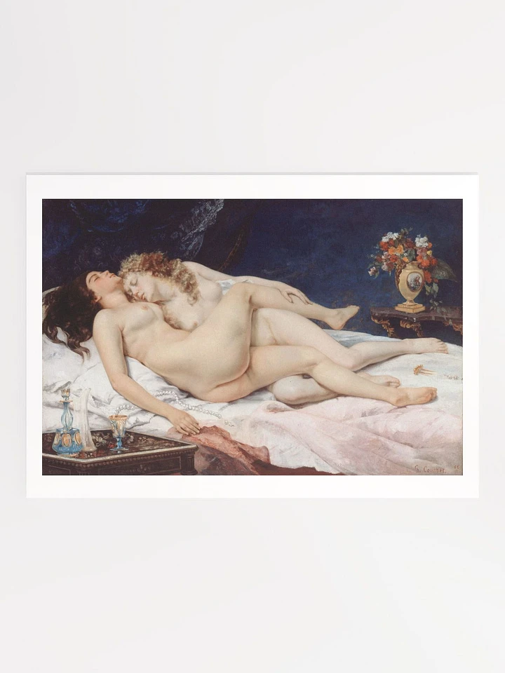''Le Sommeil (The Sleepers)'' by Gustave Courbet Poster product image (1)