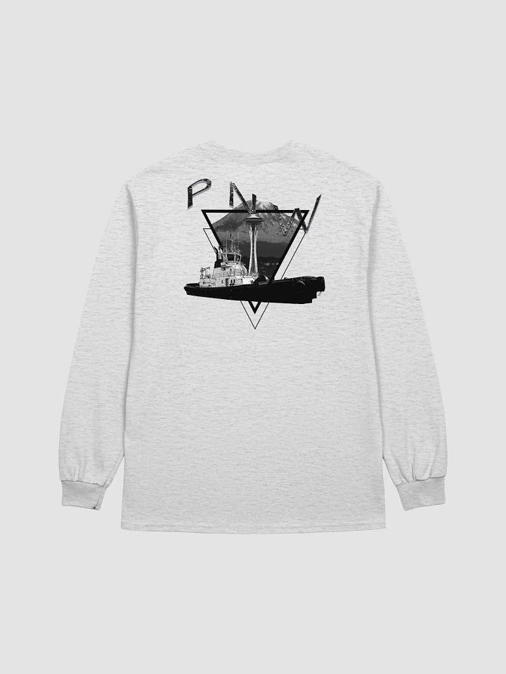 Tug Response Triangle-Mt Raine- PNW Long Sleeve Tee product image (1)