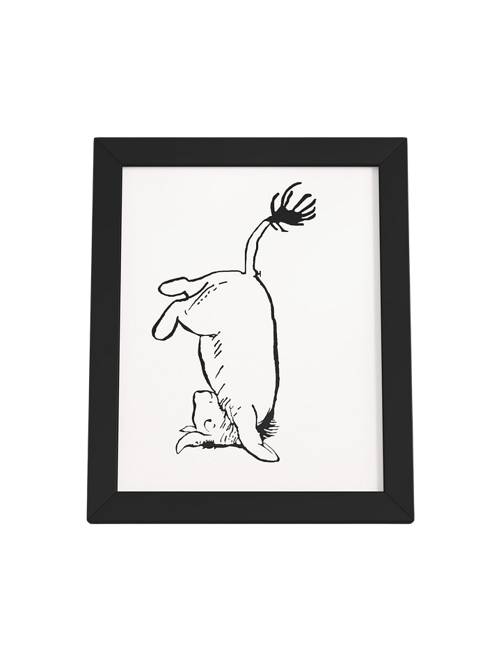 Eeyore Upside Down Framed Artwork product image (1)