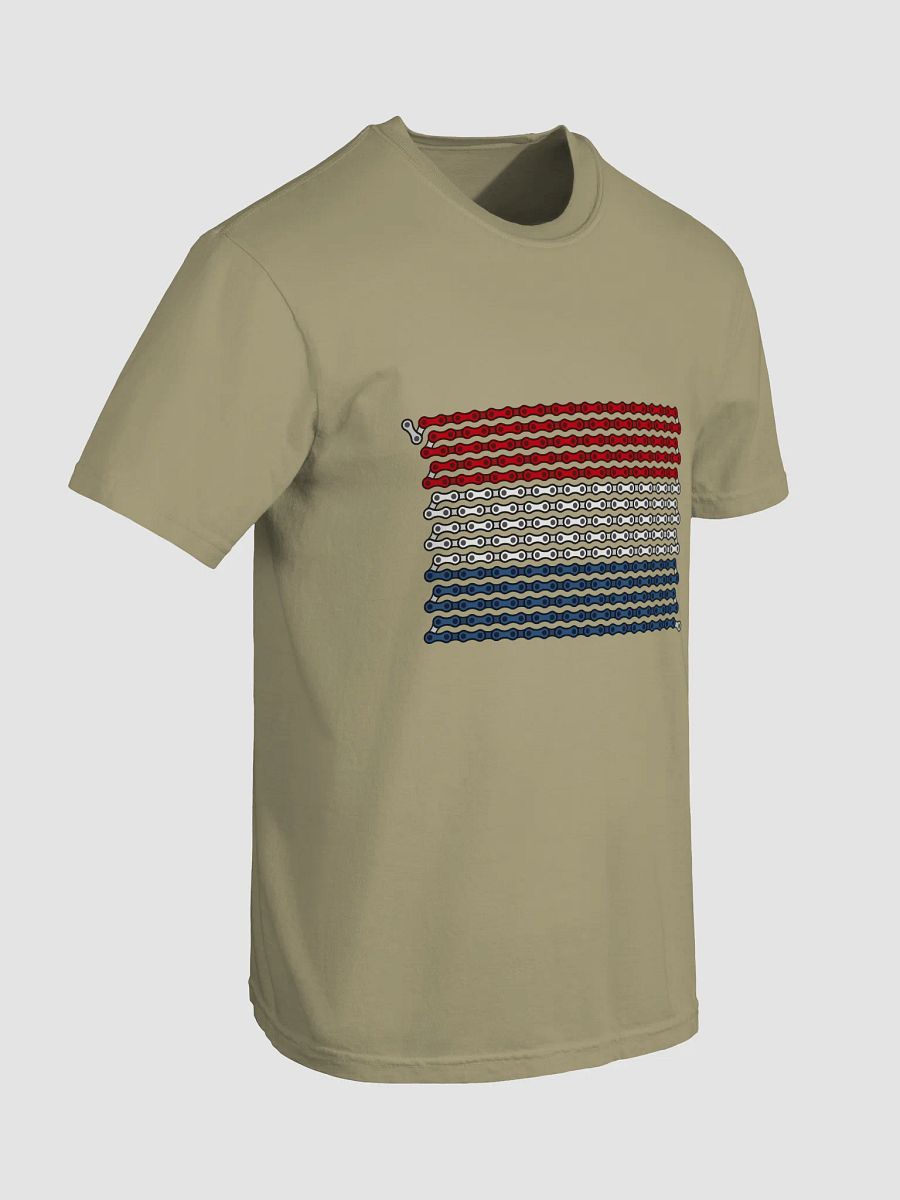 Netherlands Bike Chain Flag on Heavyweight Tee product image (3)