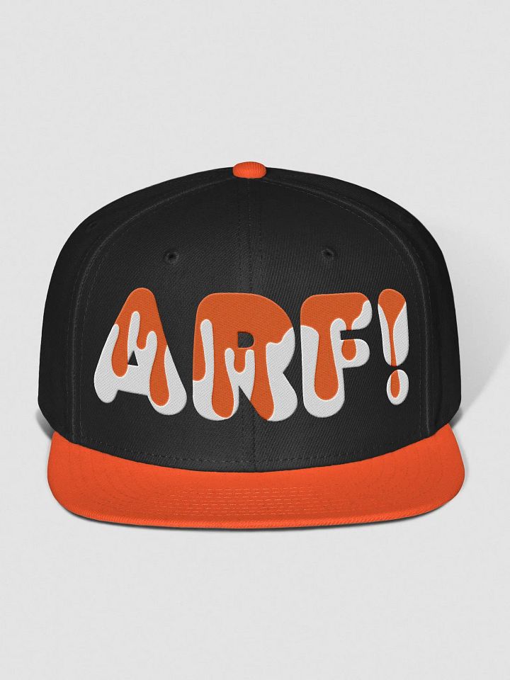 Speak Hat - ARF! - Orange Drip product image (1)