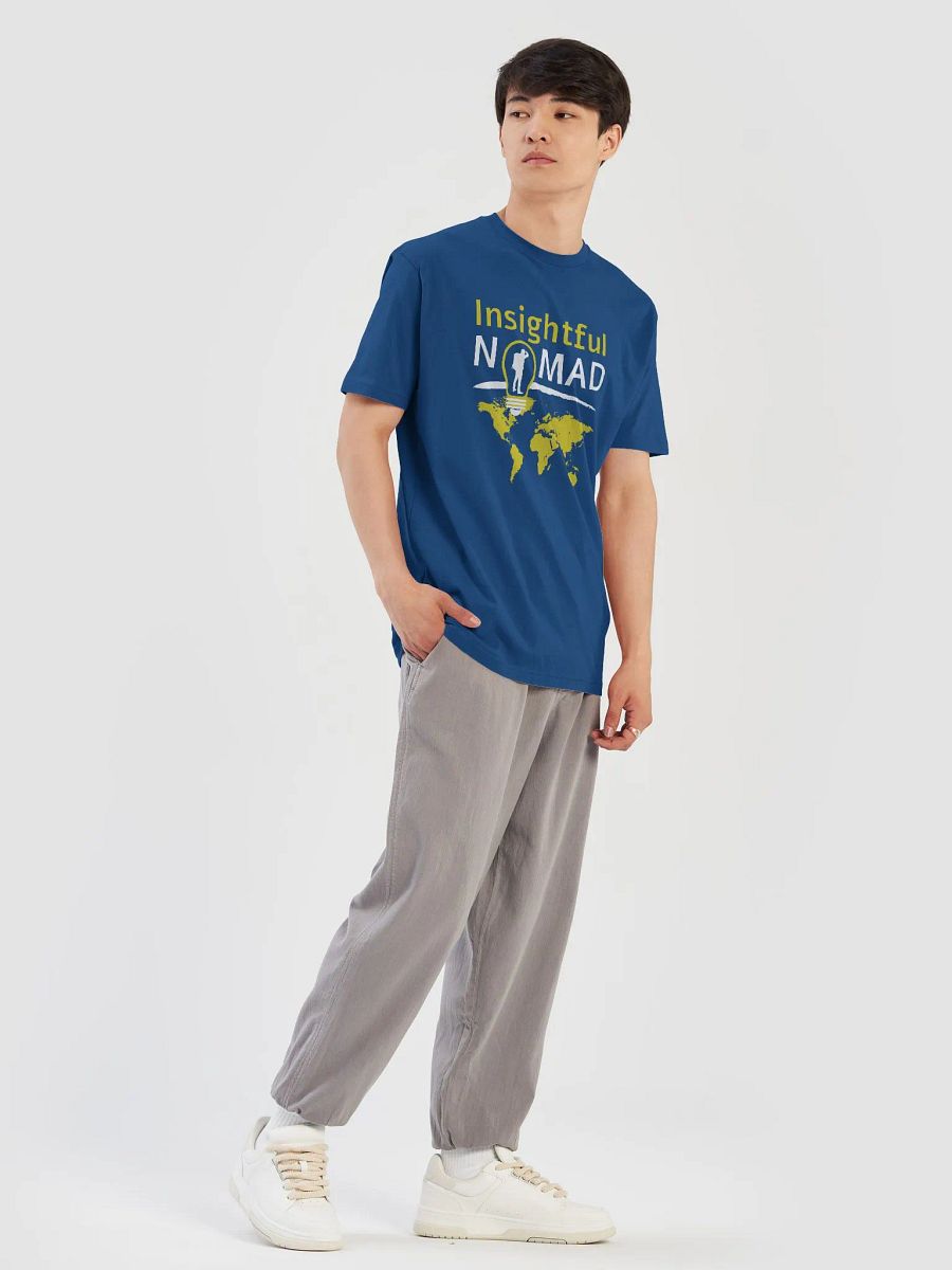 Insightful Nomad T-Shirt (Blue) product image (6)