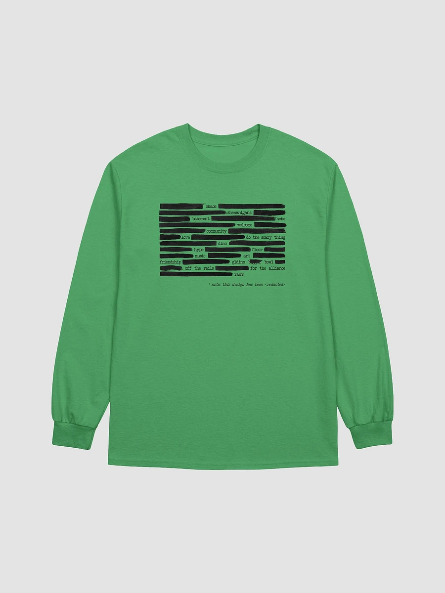 [redacted] Long Sleeve T-Shirt product image (2)