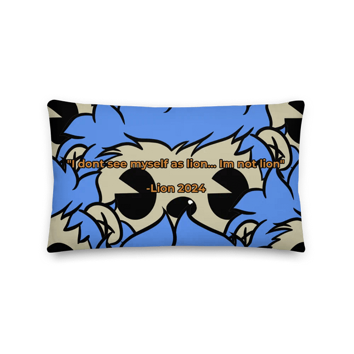 Lion's Existential Crisis Pillow product image (5)