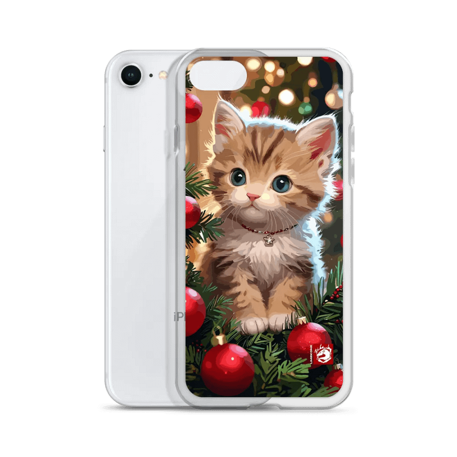 Festive Kitten Christmas iPhone Case product image (51)